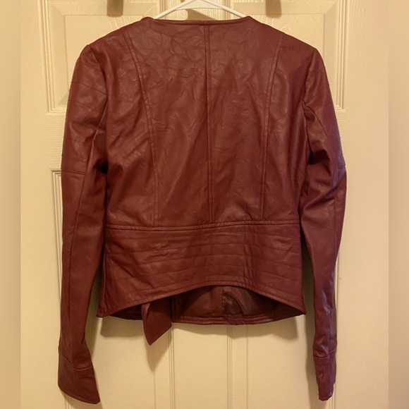 UO Pins and Needles Faux Leather Jacket Size small - Picture 3 of 9
